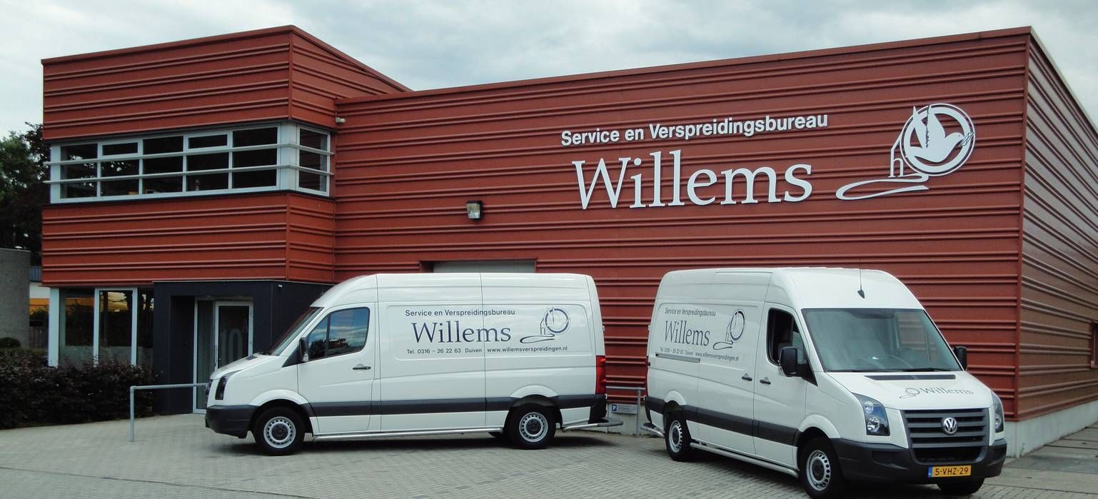 Bedrijfspand Drukwerkverspreiding Willems